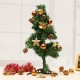 24PCS Gold Glitter Balls Christmas Baubles XMAS Tree Hanging Ornament Decorations