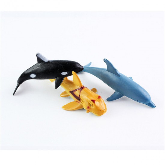 24PCS Plastic Ocean Animals Figure Sea Dolphin Turtle Creatures Model Toys Gift 24PCS Plastic Ocean Animals Figure Sea Dolphin Turtle Creatures Model Toys Gift