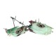 24cm Broken Resin Wreck Sailing Boat Sunk Ship Air Split Fish Tank Cave Decorations 24cm Broken Resin Wreck Sailing Boat Sunk Ship Air Split Fish Tank Cave Decorations