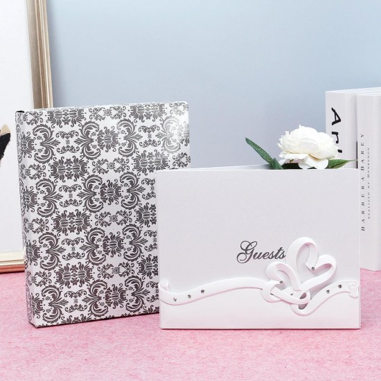 25 x 20cm Wedding Guest Book Decor Supplies Wedding Party Signature Book Elegant Bride Bridegroom Butterfly Resin 25 x 20cm Wedding Guest Book Decor Supplies Wedding Party Signature Book Elegant Bride Bridegroom Butterfly Resin