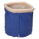 250L Folding Portable Bathtub PVC Water Tub Intdoor Room Adult Spa Bath Blue 250L Folding Portable Bathtub PVC Water Tub Intdoor Room Adult Spa Bath Blue
