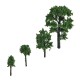 25/30/50Pcs Model Tree Set Sand Table Decorations Layout Railway Road Scenery Landscaping