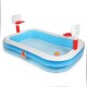 254*168*102cm Inflatable Swimming Pool Family Garden Outdoor Paddling Pool Summer Relax Fun 254*168*102cm Inflatable Swimming Pool Family Garden Outdoor Paddling Pool Summer Relax Fun