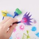 25Pcs Kids Painting Sponge Roller Brush Graffiti Pen Paint Drawing Toy DIY Tools