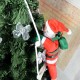 25cm Christmas Gift Pendant Merry Christmas Decoration Santa Claus Climbing On Rope Tree X-mas Ladder Toy Doll 25cm Christmas Gift Pendant Merry Christmas Decoration Santa Claus Climbing On Rope Tree X-mas Ladder Toy Doll