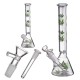 25cm Green Water Glass Pipe Straw Bottle Glassware Shisha 25cm Green Water Glass Pipe Straw Bottle Glassware Shisha