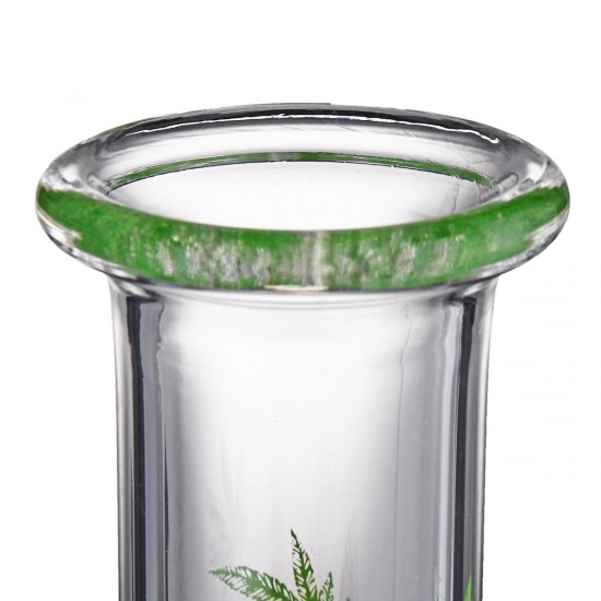 25cm Green Water Glass Pipe Straw Bottle Glassware Shisha 25cm Green Water Glass Pipe Straw Bottle Glassware Shisha