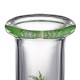 25cm Green Water Glass Pipe Straw Bottle Glassware Shisha 25cm Green Water Glass Pipe Straw Bottle Glassware Shisha