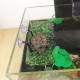 28X12CM Aquarium Fish Tank Floating Turtle Dock Pier Basking Terrace Island Platform