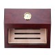 28X22.5X9.5cm Humidor Storage Box Cabinet Humidifier Display Box