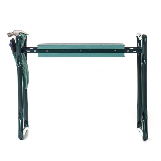 2IN1 Garden Kneeler Seat Kneeling Bench EVA Soft Pad Stool W/ Outdoor Pouch 2IN1 Garden Kneeler Seat Kneeling Bench EVA Soft Pad Stool W/ Outdoor Pouch