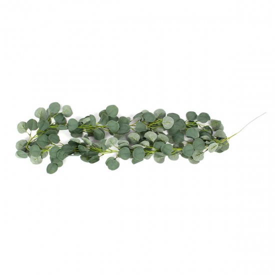 2M Artificial Plants Greenery Garland Faux Silk Vines Wreath Wedding Wall Leaves Decor Supplies 2M Artificial Plants Greenery Garland Faux Silk Vines Wreath Wedding Wall Leaves Decor Supplies
