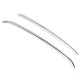 2PCS Stainless Steel Front Bumper Grill Grille Strip For Honda CRV 2017 2018 2PCS Stainless Steel Front Bumper Grill Grille Strip For Honda CRV 2017 2018
