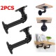 2PCS Steampunk Industrial Steel Pipes Fittings scaffold board shelf brackets