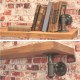 2Pcs 3/4 Inch Iron Shelf Support Flange Industrial Pipe Bracket 130x160mm 2Pcs 3/4 Inch Iron Shelf Support Flange Industrial Pipe Bracket 130x160mm
