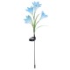 2Pcs 4LED Solar Light Flower Outdoor Garden LED Light 2Pcs 4LED Solar Light Flower Outdoor Garden LED Light