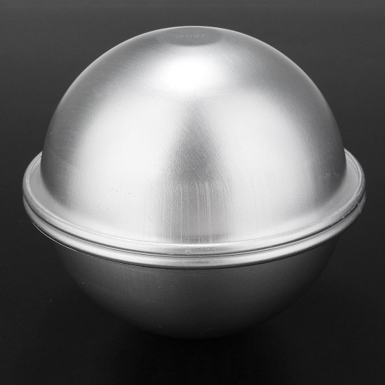2Pcs 8cm Aluminum Bath Molds Sphere Round Ball Mould DIY Handmade Crafts 2Pcs 8cm Aluminum Bath Molds Sphere Round Ball Mould DIY Handmade Crafts