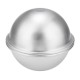 2Pcs 8cm Aluminum Bath Molds Sphere Round Ball Mould DIY Handmade Crafts 2Pcs 8cm Aluminum Bath Molds Sphere Round Ball Mould DIY Handmade Crafts