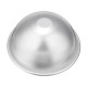 2Pcs 8cm Aluminum Bath Molds Sphere Round Ball Mould DIY Handmade Crafts