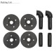2Pcs Industrial Pipe Shelf Brackets Bookcases Holder Shelving Storage Rustic Decoration 2Pcs Industrial Pipe Shelf Brackets Bookcases Holder Shelving Storage Rustic Decoration