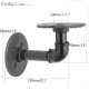 2Pcs Industrial Pipe Shelf Brackets Bookcases Holder Shelving Storage Rustic Decoration 2Pcs Industrial Pipe Shelf Brackets Bookcases Holder Shelving Storage Rustic Decoration