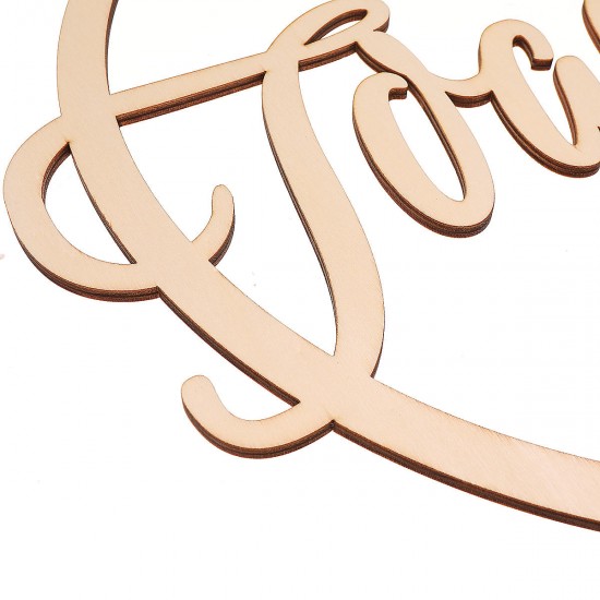 2Pcs Wedding Chair Signs Decorative Wooden Pendants Groom Bride Party Decorations 2Pcs Wedding Chair Signs Decorative Wooden Pendants Groom Bride Party Decorations