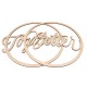 2Pcs Wedding Chair Signs Decorative Wooden Pendants Groom Bride Party Decorations 2Pcs Wedding Chair Signs Decorative Wooden Pendants Groom Bride Party Decorations