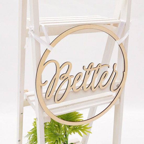 2Pcs Wedding Chair Signs Decorative Wooden Pendants Groom Bride Party Decorations 2Pcs Wedding Chair Signs Decorative Wooden Pendants Groom Bride Party Decorations