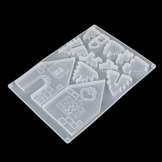2Pcs/Set DIY Jewelry Bezel Making Crystal Silicone Resin Mould Casting Molds Kit Art Craft 2Pcs/Set DIY Jewelry Bezel Making Crystal Silicone Resin Mould Casting Molds Kit Art Craft