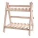 2Tier Wooden Shelves Flower Pot Plant Stand Display Indoor Outdoor Garden Patio 2Tier Wooden Shelves Flower Pot Plant Stand Display Indoor Outdoor Garden Patio