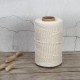 2mm 200M Beige/White DIY Cotton Twisted Cord Rope Craft Macrame String Natural 2mm 200M Beige/White DIY Cotton Twisted Cord Rope Craft Macrame String Natural