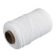 2mm 200M Beige/White DIY Cotton Twisted Cord Rope Craft Macrame String Natural 2mm 200M Beige/White DIY Cotton Twisted Cord Rope Craft Macrame String Natural