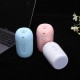 3 In1 Mini Air Humidifier Steam Aroma w/ USB Fan LED Light Purifier Diffuser