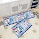 3 Sizes Flannel Cartoon Anti-Skid Area Rug Dining Room Home Carpet Floor Mat