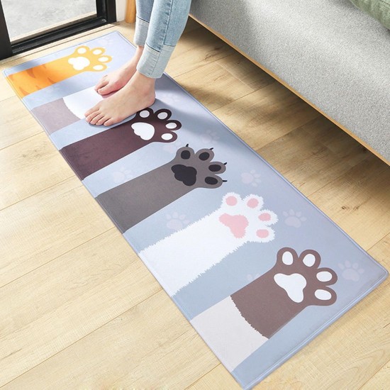 3 Sizes Flannel Cartoon Area Rug Dining Room Home Carpet Floor Mat Anti-Skid