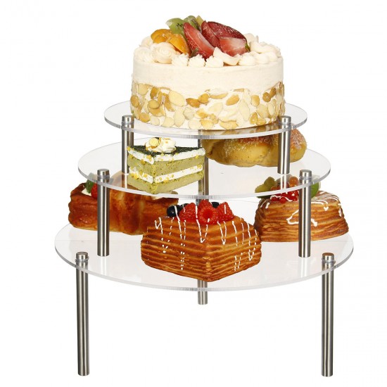 3 Tier Cake Stand Storage Rack Wedding Birthday Party Dessert Display Holder Decorations