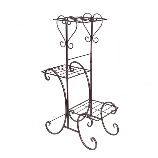 3 Tier Garden Planter Stand Flower Pot Plant Display Shelf Balcony Home Decorations 3 Tier Garden Planter Stand Flower Pot Plant Display Shelf Balcony Home Decorations