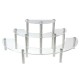 3 Tiers Cupcakes Stand Acrylic Display Desserts Stand For Home Birthday Wedding Decorations