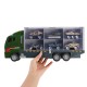 3 Types Toys Military City Polic Transport Truck with 6 Mini Cars Play Set Carrier Lorry For Kids Toy