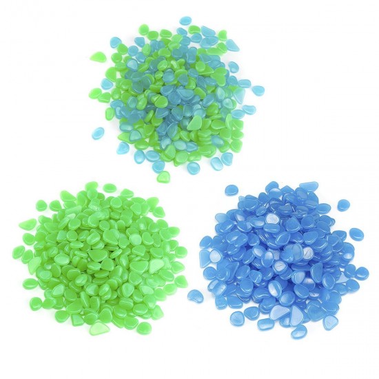300Pcs Luminous Artificial Pebbles Stone Aquarium Fish Tank Garden Outdoor Decorations 300Pcs Luminous Artificial Pebbles Stone Aquarium Fish Tank Garden Outdoor Decorations