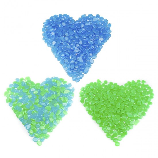300Pcs Luminous Artificial Pebbles Stone Aquarium Fish Tank Garden Outdoor Decorations 300Pcs Luminous Artificial Pebbles Stone Aquarium Fish Tank Garden Outdoor Decorations