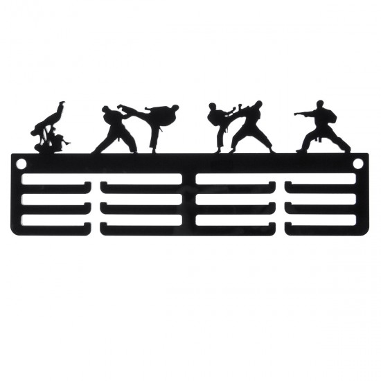 300x115x5mm 3 Tier Acrylic Medal Hanger Holder Display 300x115x5mm 3 Tier Acrylic Medal Hanger Holder Display
