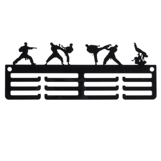 300x115x5mm 3 Tier Acrylic Medal Hanger Holder Display 300x115x5mm 3 Tier Acrylic Medal Hanger Holder Display