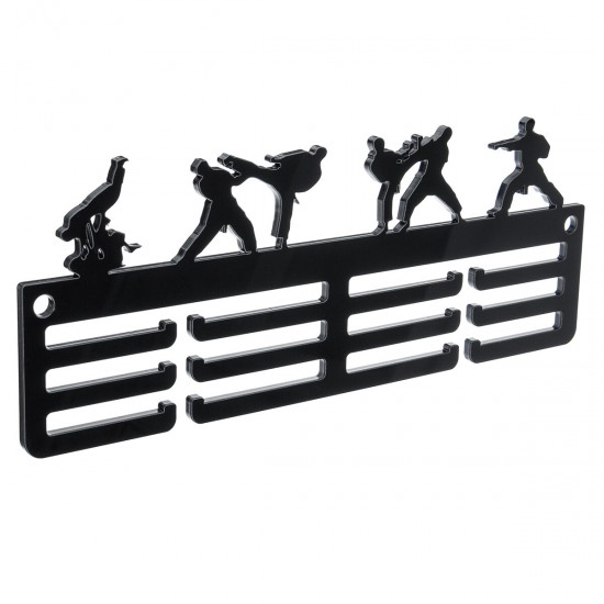 300x115x5mm 3 Tier Acrylic Medal Hanger Holder Display 300x115x5mm 3 Tier Acrylic Medal Hanger Holder Display
