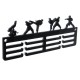 300x115x5mm 3 Tier Acrylic Medal Hanger Holder Display 300x115x5mm 3 Tier Acrylic Medal Hanger Holder Display