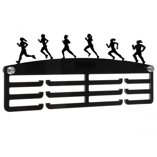 300x115x5mm Acrylic Personalised 3 Tier Medal Hanger Holder Rack 300x115x5mm Acrylic Personalised 3 Tier Medal Hanger Holder Rack