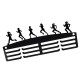 300x115x5mm Acrylic Personalised 3 Tier Medal Hanger Holder Rack 300x115x5mm Acrylic Personalised 3 Tier Medal Hanger Holder Rack