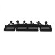 300x115x5mm Acrylic Personalised 3 Tier Medal Hanger Holder Rack 300x115x5mm Acrylic Personalised 3 Tier Medal Hanger Holder Rack