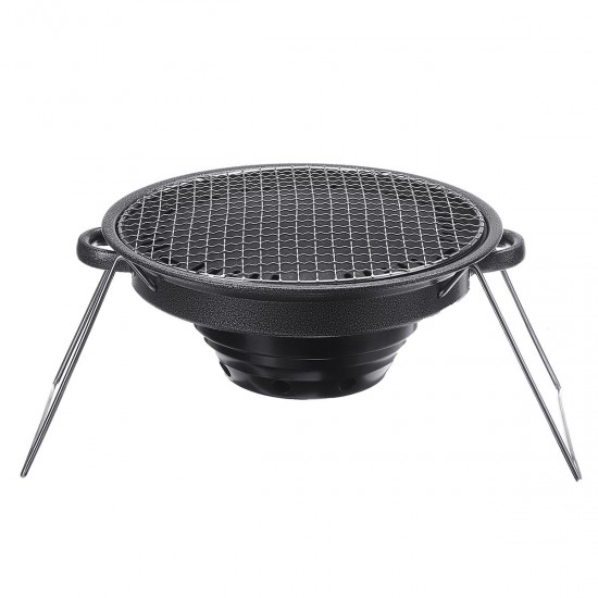 30CM Non-stick Samgyupsal Samgyeopsal Korean Grill Pan Heating Stove Barbecue BBQ