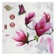 30x30cm 3Pcs Panel Framed Flower Canvas Wall Art Home Decor Modern Paintings Print Picture